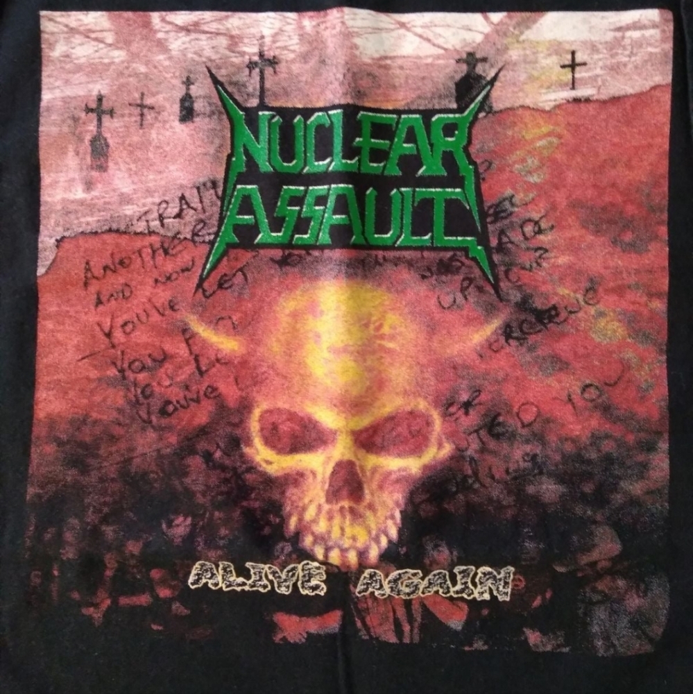 Nuclear Assault Alive Again Tour Shirt